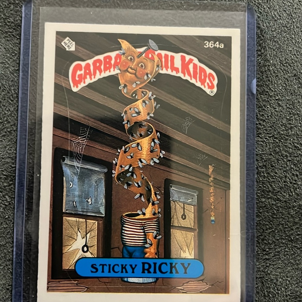 Garbage pail kids card